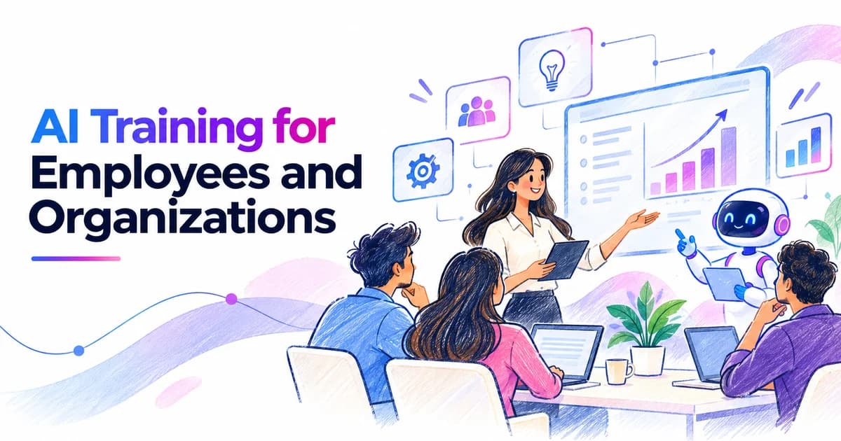 AI Training for Employees and Organizations: A Simple Guide to the Best Options in 2026